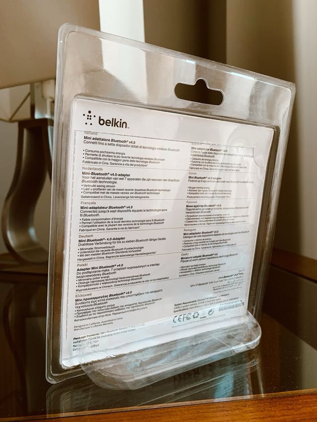 Adaptador Bluetooth 4.0 Belkin