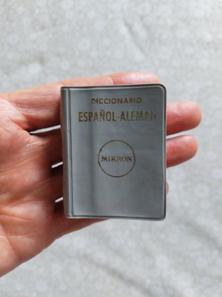 Diccionario mini español-alemán MIKRON