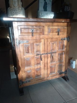 Mueble madera antiguo vintage