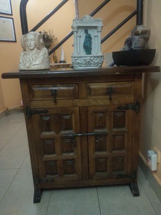 Mueble madera antiguo vintage