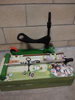 Patinete primeros pasos