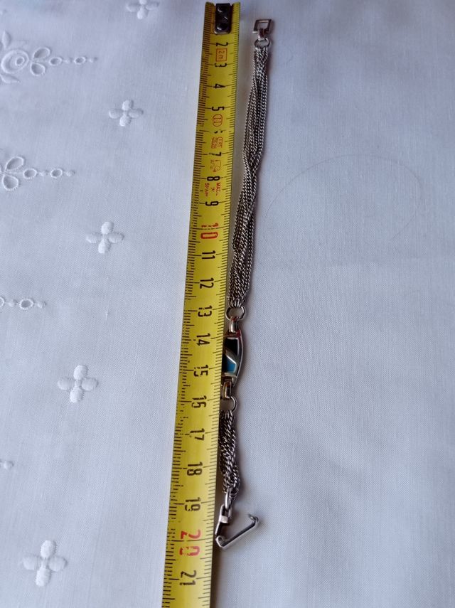 Pulsera de plata unisex