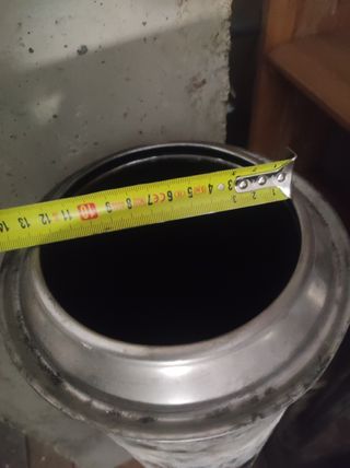 Tubos chimenea, salida de humos