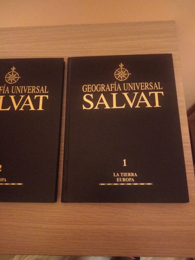 Lote 3 libros Geografía Universal Salvat