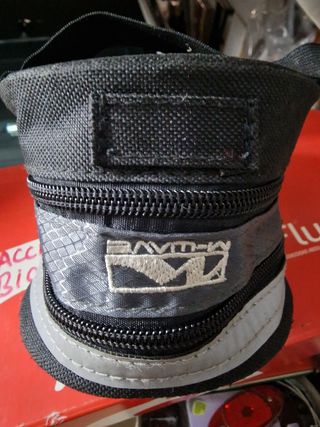 Bolsa herramientas bicicleta para sillín