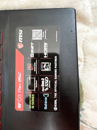 Ordenador portatil MSI