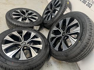 JUEGO LLANTAS 17 PULGADAS  5X114 ORIGINAL RENAULT