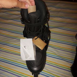 Patines Línea adulto Oxelo fit 100 negro, talla 46