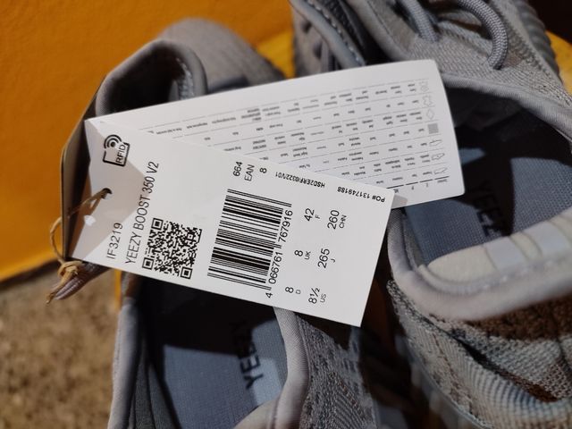 Adidas Yeezy 350 Steelgrey