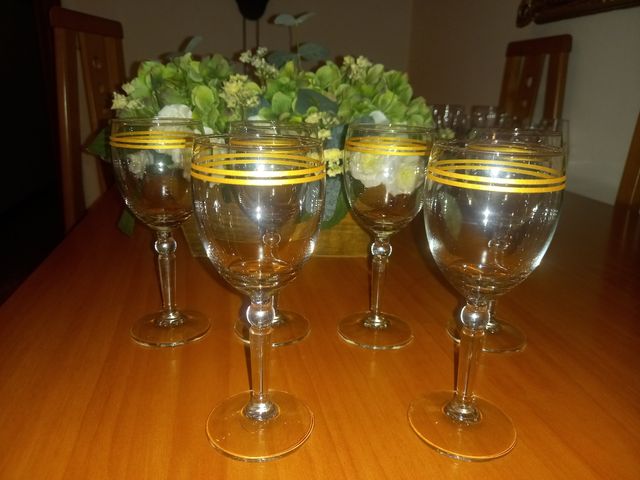 Juego de 6 copas vino (nuevas)+regalo