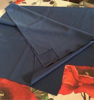 Tessuto blu