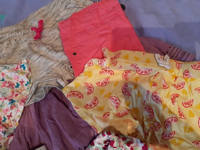 Lote 8 shorts, talla 8 años