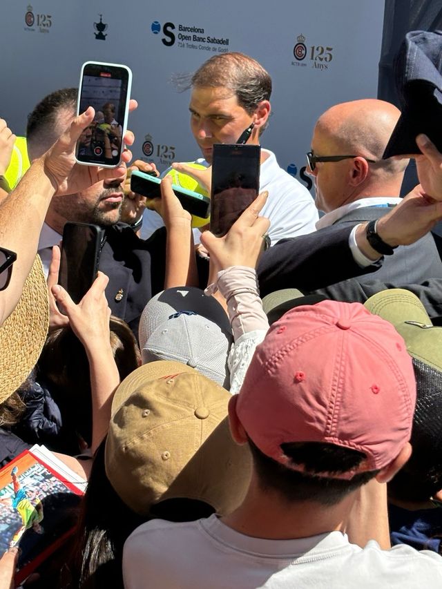 Gorra Nike autografiada por Rafa Nadal