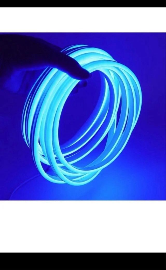 Striscia led strip flex neon blu 50mt