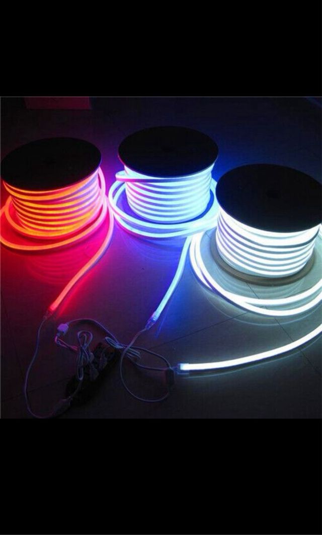 Striscia led strip flex neon blu 50mt