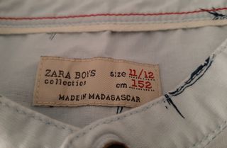 Camisas manga corta