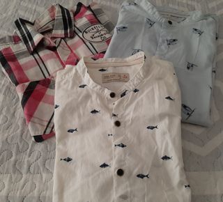 Camisas manga corta