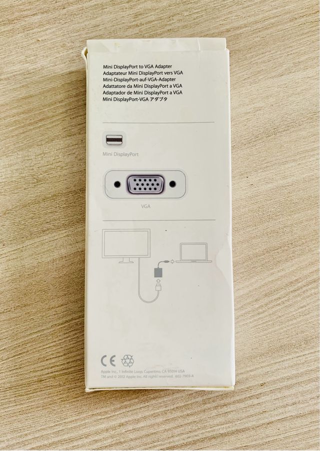 Apple Mini DisplayPort to VGA Adapter