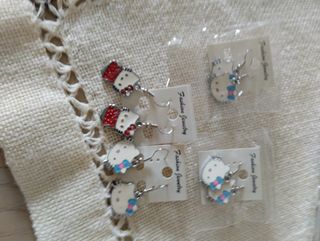 Lotto orecchini Hello Kitty