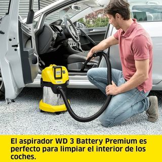 Karcher 36 V Aspirador multiuso WD 3 Battery Premi