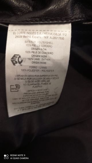 Cazadora de Cuero T-56