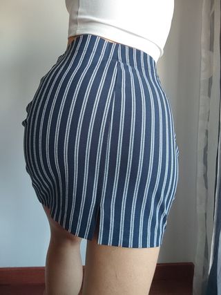 Falda rayas