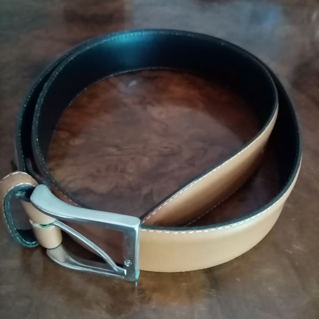 Cintura uomo in pelle