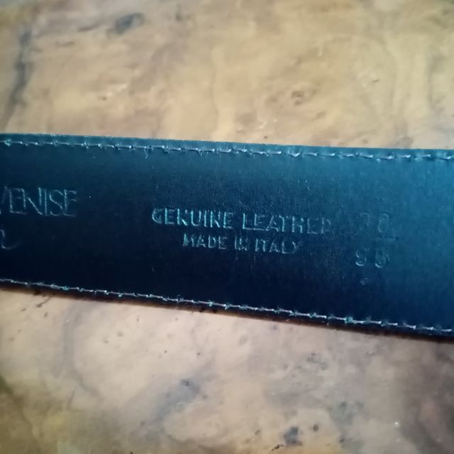 Cintura uomo in pelle