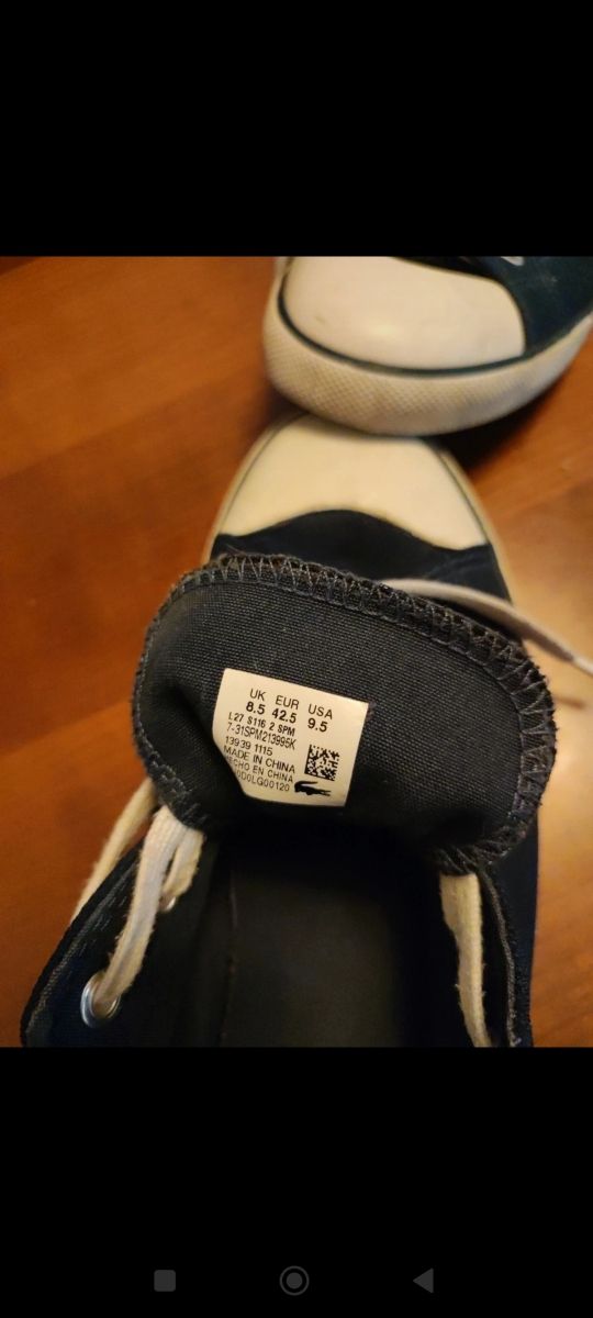 Sneakers uomo Lacoste 