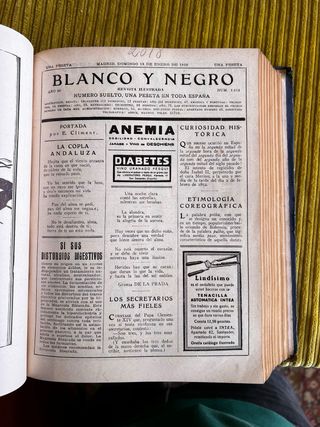 REVISTA BLANCO Y NEGRO (1930, Enero-Marzo)