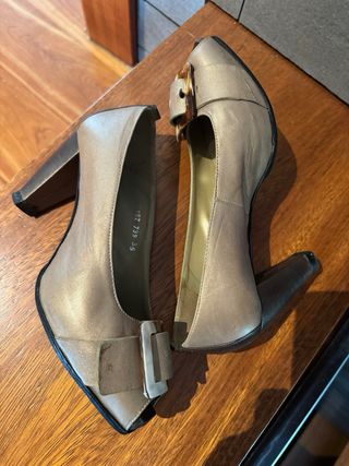 Zapatos salón piel mujer c . doux