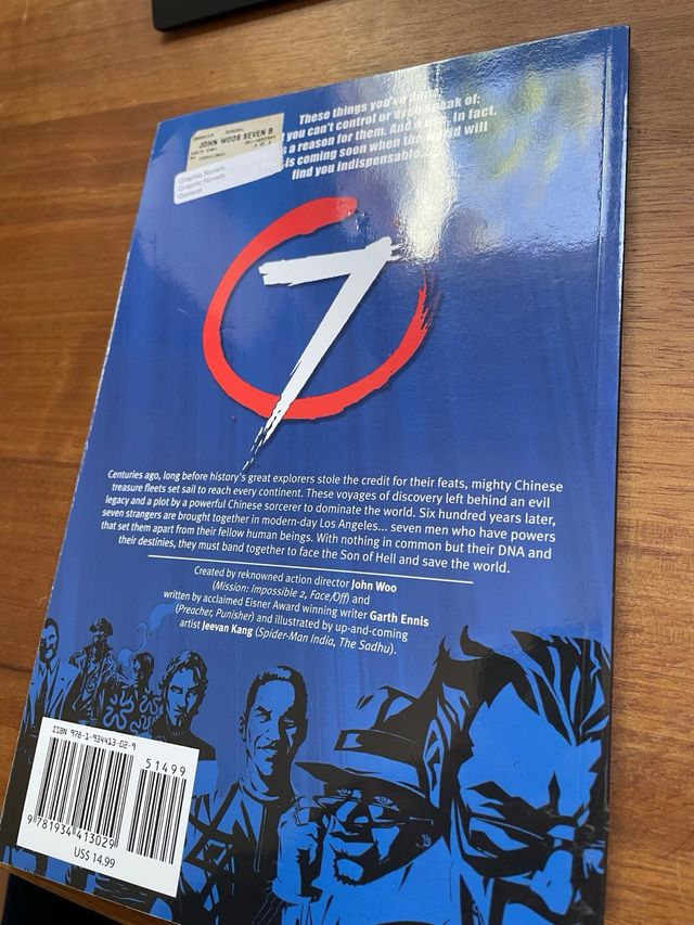 John Woo 7 Brothers Comics Omnibus Volume 1