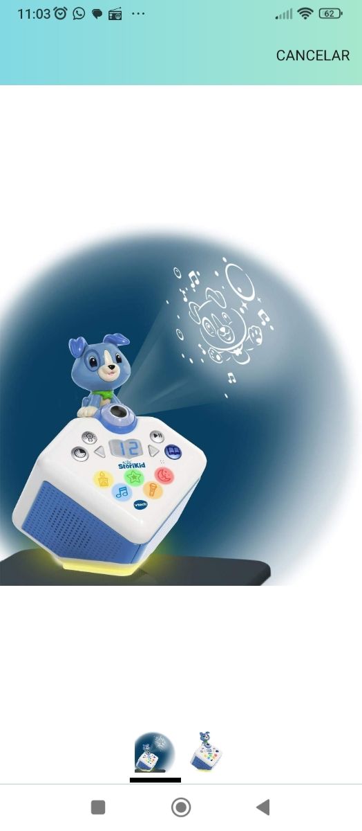 cuenta cuentos,proyector de luz...