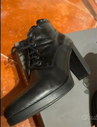 Nero Giardini Nappa Pandora, Stivaletti Donna