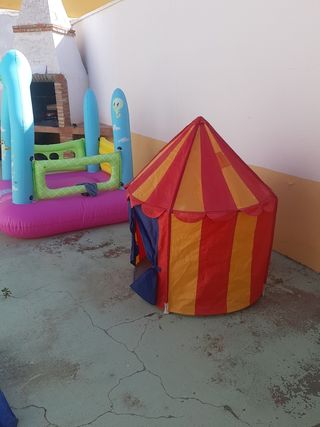 Casita de juego (circo) regalo tunel de juego