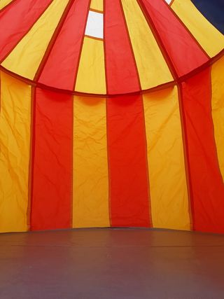 Casita de juego (circo) regalo tunel de juego