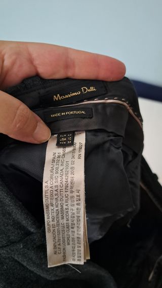 Traje Massimo Dutti