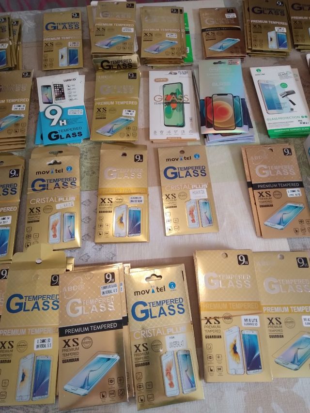 📱LOTE CRISTAL TENPLADO PARA MOVILES