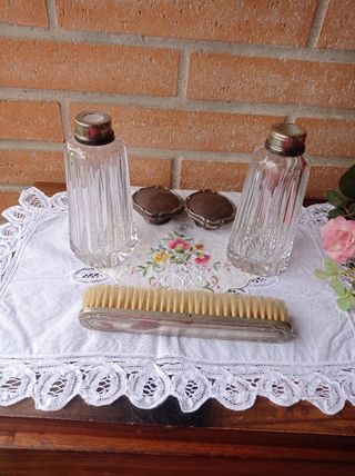 Juego de tocador vintage