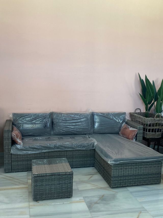 Conjunto de sofas para jardín o terraza - enviamos