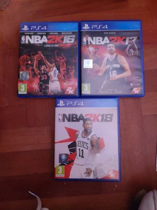 Juegos NBA PS 4