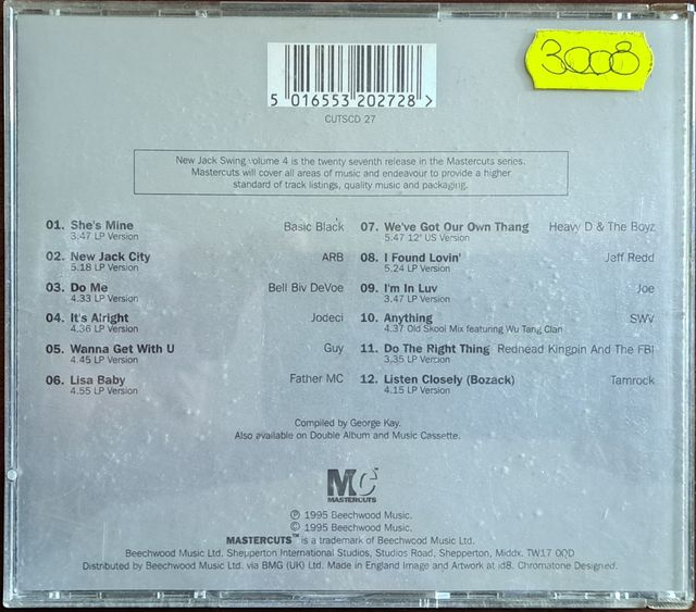 Cd, NEW JACK SWING 4.
