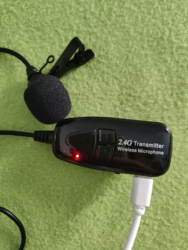 Micrófono transmisor inalámbrico