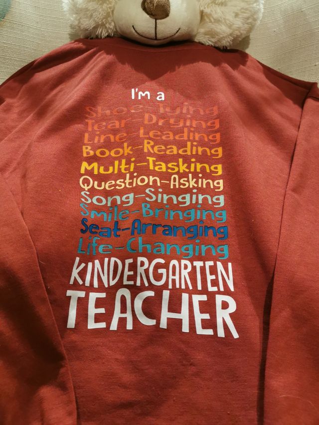 Sudadera profe infantil L