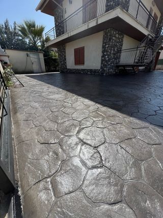 Hormigon impreso