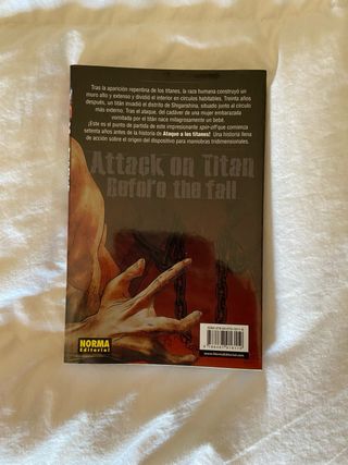Manga: Attack on Titan; Before the Fall | Tomo 1