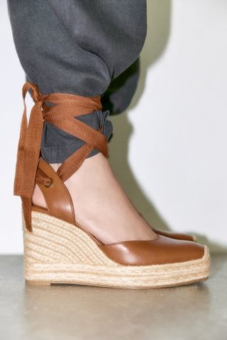 ALPARGATAS ZARA PIEL 41