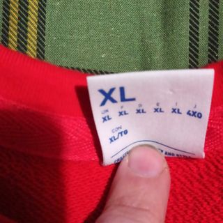 Felpa girocollo sweatshirt REEBOK classic tg. XL