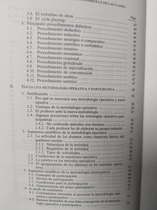 Técnicas y recursos para las clases