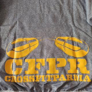 Felpa cappuccio CROSSFIT PARMA tg.XL body building